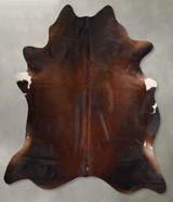 Warm Caramel X-Large Brazilian Cowhide Rug 7'6"H x 6'8"W #A54392 by Hudson Hides