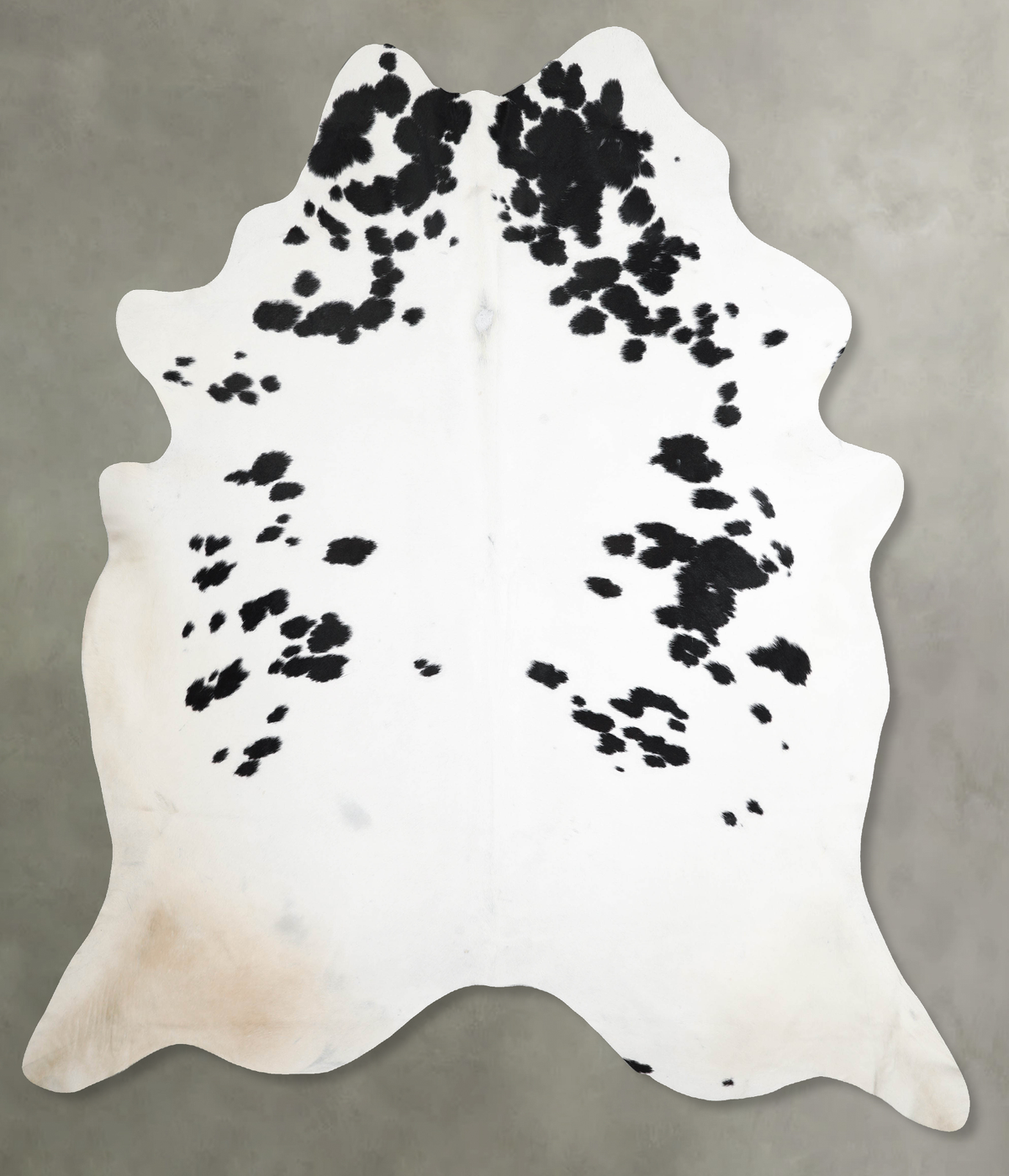 Black and White Cowhide Rug #A54397