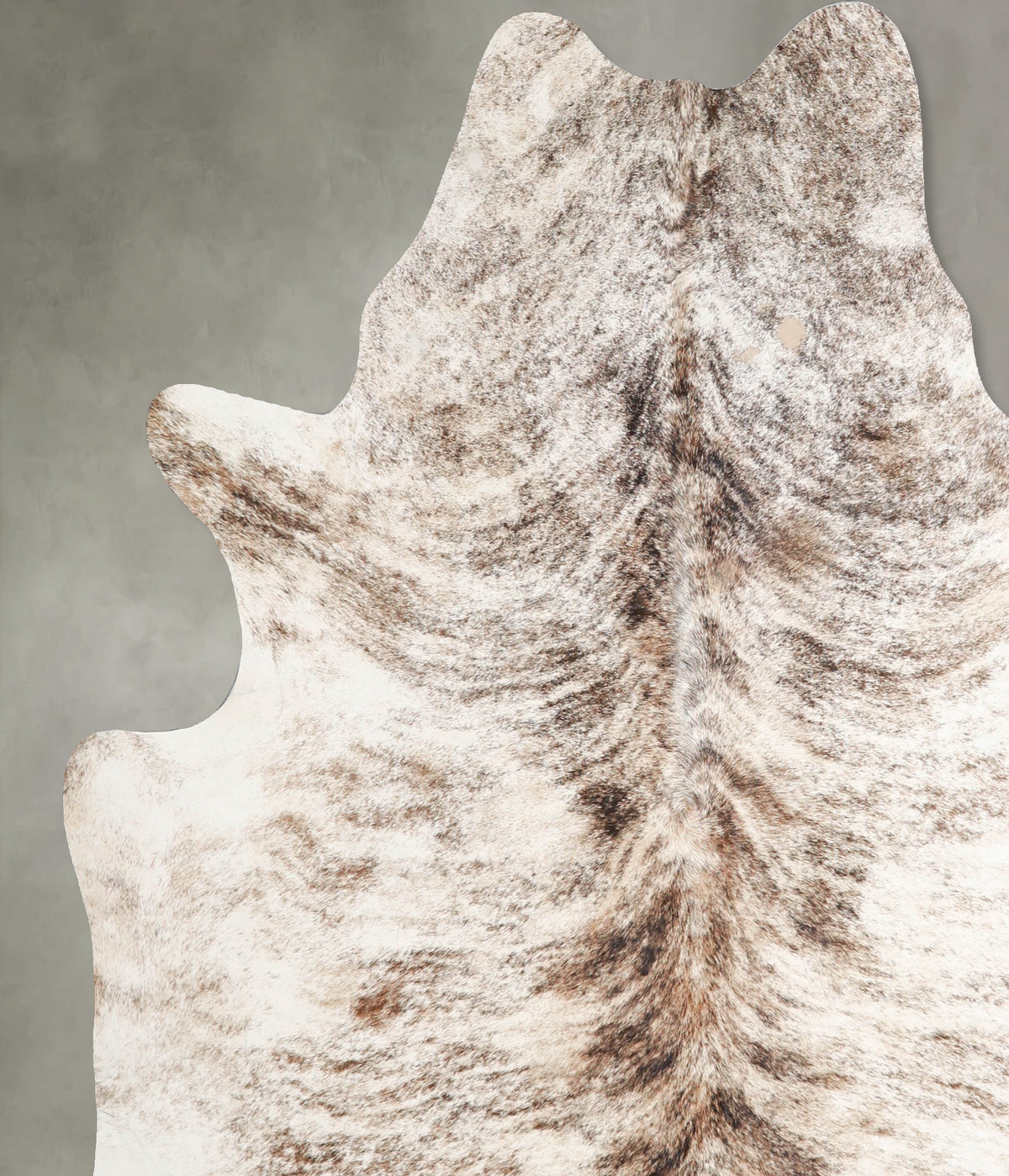 Light Brindle X-Large Brazilian Cowhide Rug 7'2"H x 6'7"W #A54407 by Hudson Hides