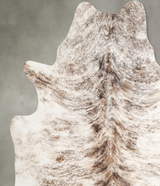 Light Brindle X-Large Brazilian Cowhide Rug 7'2"H x 6'7"W #A54407 by Hudson Hides