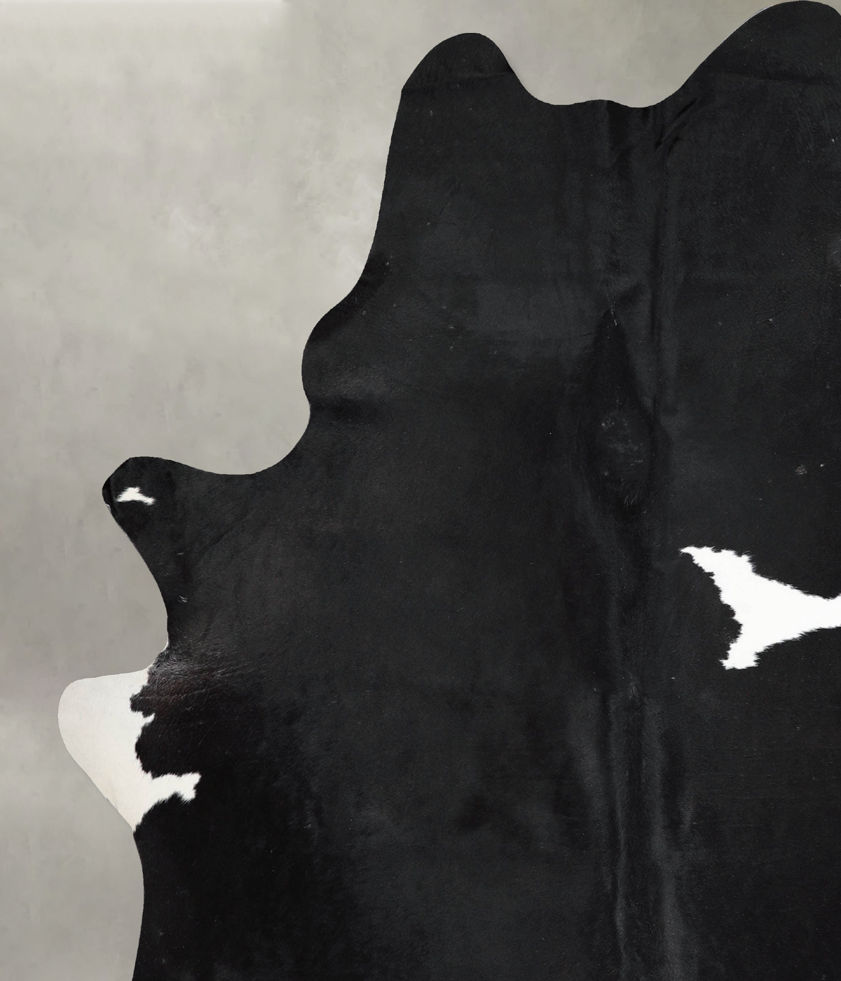 Black and White XX-Large Brazilian Cowhide Rug 8'4"H x 6'6"W #A54414 by Hudson Hides