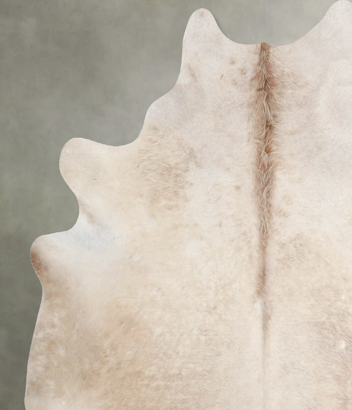 Champagne X-Large Brazilian Cowhide Rug 6'9"H x 6'6"W #A54418 by Hudson Hides