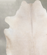 Champagne XX-Large Brazilian Cowhide Rug 7'10"H x 7'2"W #A54419 by Hudson Hides