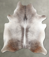 Medium Grey X-Large Brazilian Cowhide Rug 7'3"H x 6'4"W #A54421 by Hudson Hides