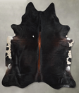 Chocolate XX-Large Brazilian Cowhide Rug 7'11"H x 7'3"W #A54429 by Hudson Hides