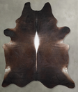 Chocolate XX-Large Brazilian Cowhide Rug 9'7"H x 7'5"W #A54468 by Hudson Hides