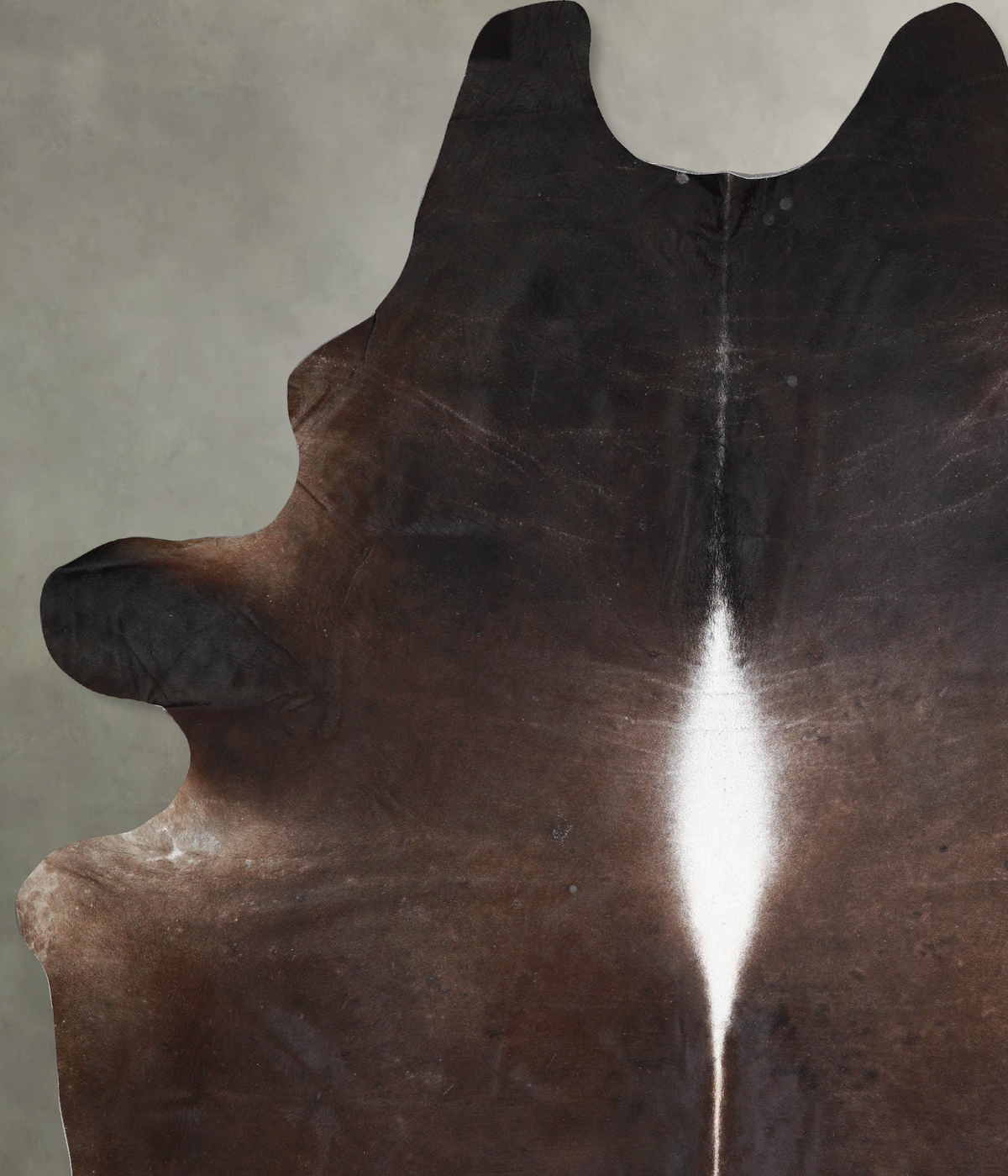Chocolate XX-Large Brazilian Cowhide Rug 9'7"H x 7'5"W #A54468 by Hudson Hides