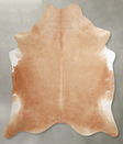 Solid Brown X-Large Brazilian Cowhide Rug 7'3"H x 6'9"W #A54470 by Hudson Hides