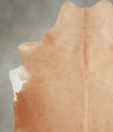 Solid Brown X-Large Brazilian Cowhide Rug 7'3"H x 6'9"W #A54470 by Hudson Hides