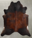 Warm Caramel XX-Large Brazilian Cowhide Rug 8'0"H x 7'1"W #A54471 by Hudson Hides