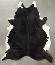 Black and White XX-Large Brazilian Cowhide Rug 7'11"H x 6'7"W #A54474 by Hudson Hides