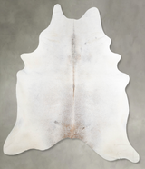 Grey with Beige XX-Large Brazilian Cowhide Rug 8'7"H x 7'2"W #A54513 by Hudson Hides