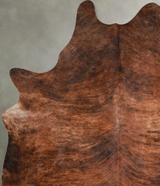 Medium Brindle XX-Large Brazilian Cowhide Rug 8'3"H x 6'2"W #A54515 by Hudson Hides
