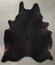 Chocolate XX-Large Brazilian Cowhide Rug 8'1"H x 6'11"W #A54520 by Hudson Hides