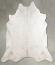 Champagne XX-Large Brazilian Cowhide Rug 7'1"H x 7'3"W #A54530 by Hudson Hides