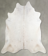 Champagne XX-Large Brazilian Cowhide Rug 7'1"H x 7'3"W #A54530 by Hudson Hides