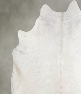 Champagne XX-Large Brazilian Cowhide Rug 7'1"H x 7'3"W #A54530 by Hudson Hides