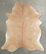 Beige XX-Large Brazilian Cowhide Rug 7'9"H x 6'7"W #A54531 by Hudson Hides