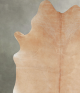 Beige XX-Large Brazilian Cowhide Rug 7'9"H x 6'7"W #A54531 by Hudson Hides