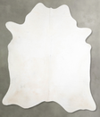 Light Grey X-Large Brazilian Cowhide Rug 7'3"H x 6'7"W #A54533 by Hudson Hides