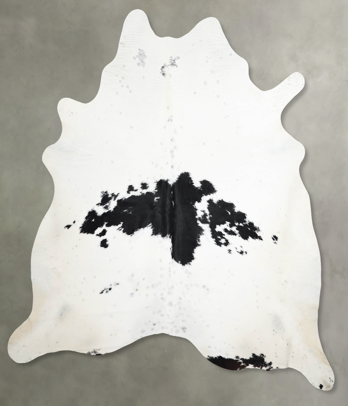 Black and White Cowhide Rug #A54535