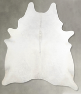 Medium Grey XX-Large Brazilian Cowhide Rug 8'4"H x 6'6"W #A54538 by Hudson Hides