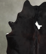 Chocolate and White XX-Large Brazilian Cowhide Rug 8'0"H x 6'7"W #A54542 by Hudson Hides