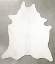 Light Grey XX-Large Brazilian Cowhide Rug 8'3"H x 7'7"W #A54545 by Hudson Hides