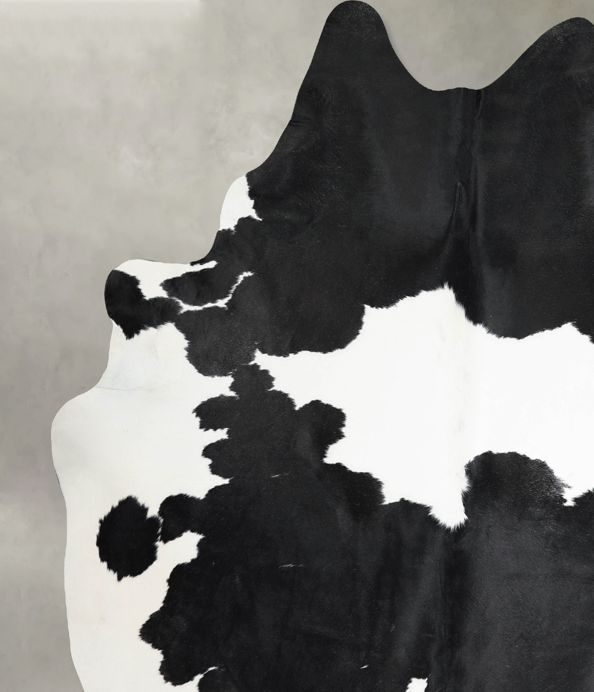 Black and White XX-Large Brazilian Cowhide Rug 8'4"H x 6'11"W #A54547 by Hudson Hides