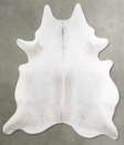 Grey with Beige XX-Large Brazilian Cowhide Rug 8'2"H x 7'0"W #A54548 by Hudson Hides