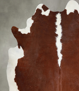 Hereford XX-Large Brazilian Cowhide Rug 8'5"H x 7'6"W #A54562 by Hudson Hides