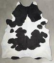 Black and White XX-Large Brazilian Cowhide Rug 8'5"H x 6'6"W #A54569 by Hudson Hides