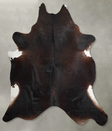 Chocolate XX-Large Brazilian Cowhide Rug 9'0"H x 7'9"W #A54570 by Hudson Hides