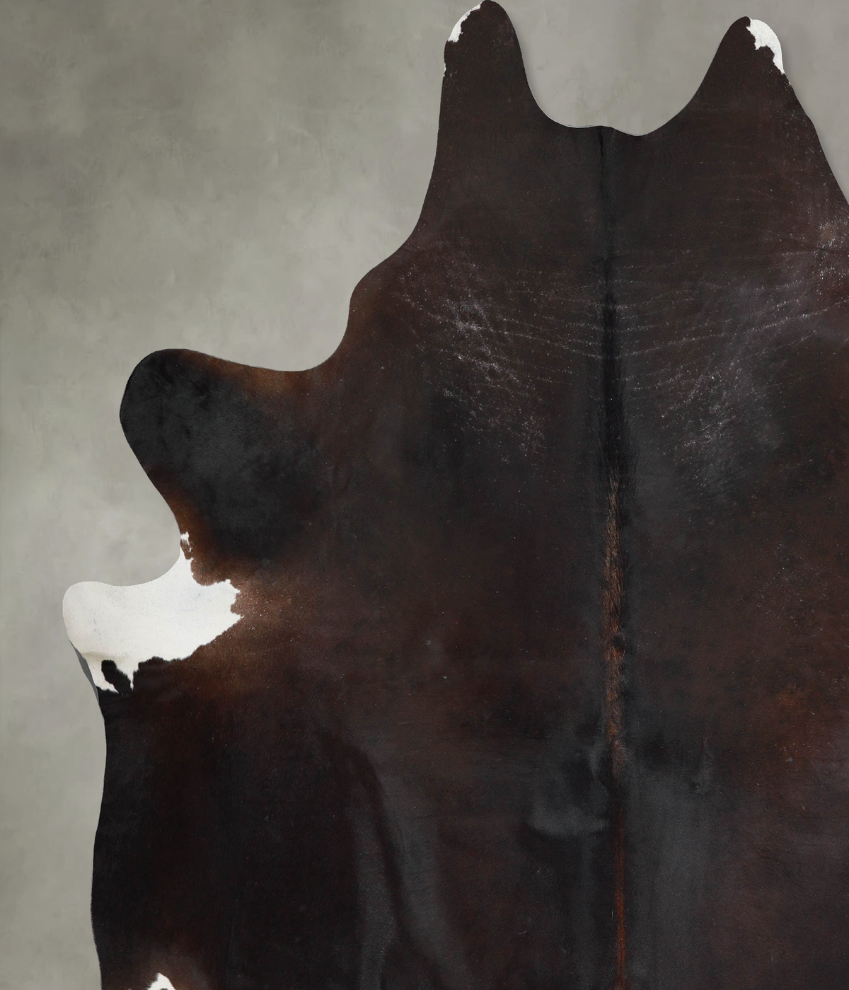 Chocolate XX-Large Brazilian Cowhide Rug 9'0"H x 7'9"W #A54570 by Hudson Hides