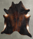Warm Caramel XX-Large Brazilian Cowhide Rug 8'0"H x 6'6"W #A54573 by Hudson Hides