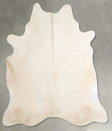 Palomino X-Large Brazilian Cowhide Rug 6'10"H x 6'6"W #A54576 by Hudson Hides