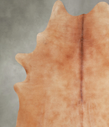 Solid Brown X-Large Brazilian Cowhide Rug 7'10"H x 6'4"W #A54581 by Hudson Hides
