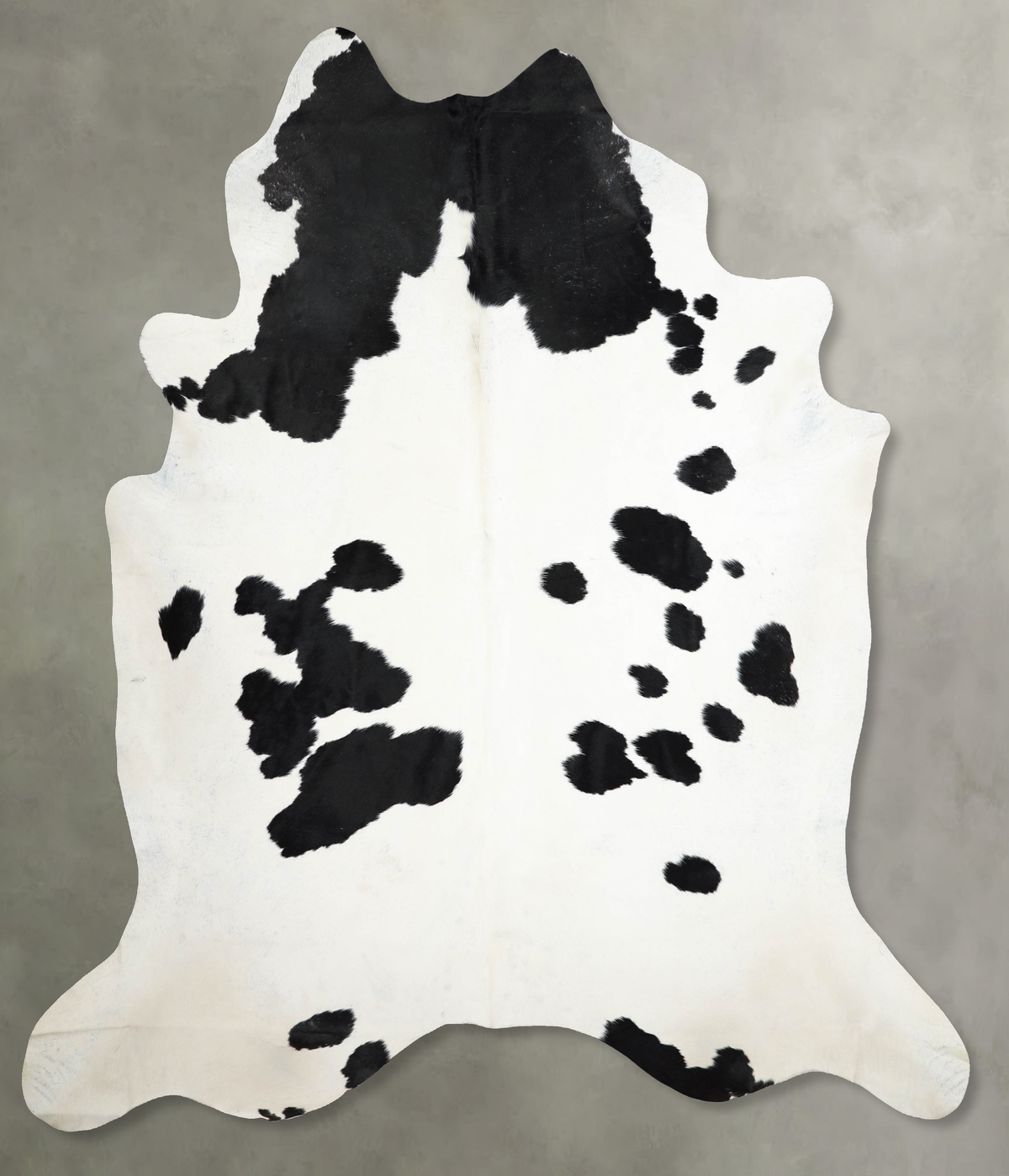 Black and White Cowhide Rug #A54587