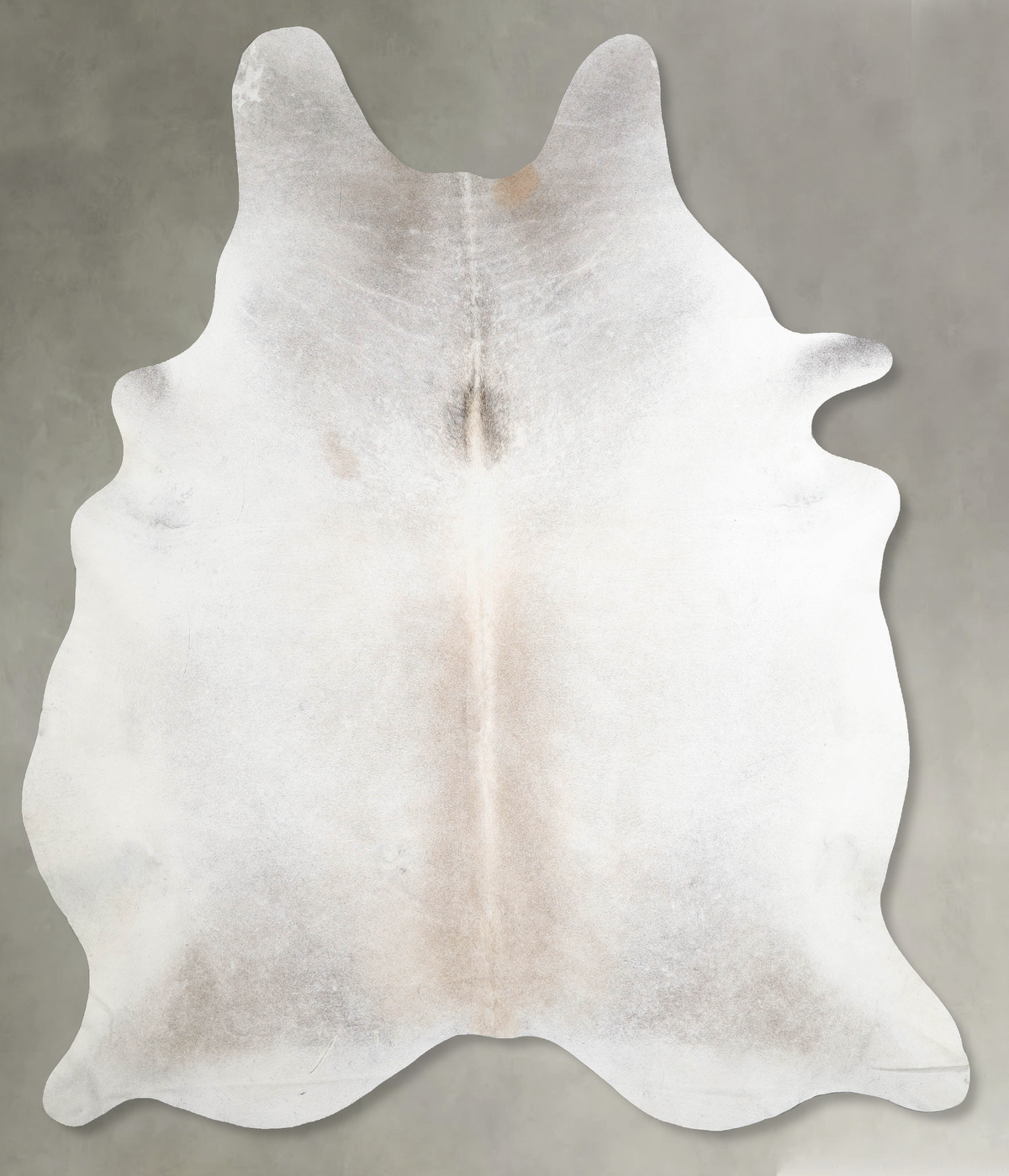 Grey with Beige Cowhide Rug #A54608