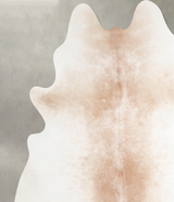 Light Caramel XX-Large Brazilian Cowhide Rug 7'7"H x 6'10"W #A54616 by Hudson Hides