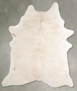 Ivory with Beige XX-Large Brazilian Cowhide Rug 8'2"H x 6'6"W #A54638 by Hudson Hides