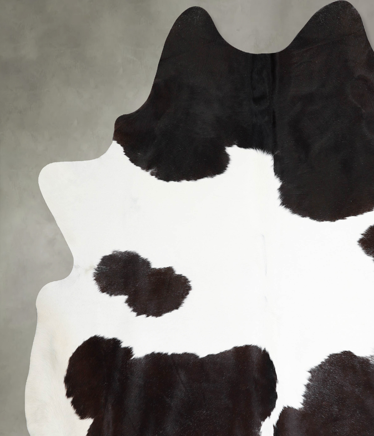 Black and White XX-Large Brazilian Cowhide Rug 8'10"H x 7'5"W #A54640 by Hudson Hides