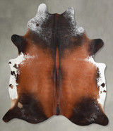 Warm Caramel XX-Large Brazilian Cowhide Rug 7'9"H x 6'11"W #A54644 by Hudson Hides