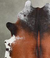 Warm Caramel XX-Large Brazilian Cowhide Rug 7'9"H x 6'11"W #A54644 by Hudson Hides
