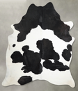 Black and White X-Large Brazilian Cowhide Rug 7'8"H x 6'4"W #A54647 by Hudson Hides