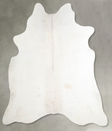 Ivory with Beige XX-Large Brazilian Cowhide Rug 8'1"H x 7'6"W #A54656 by Hudson Hides