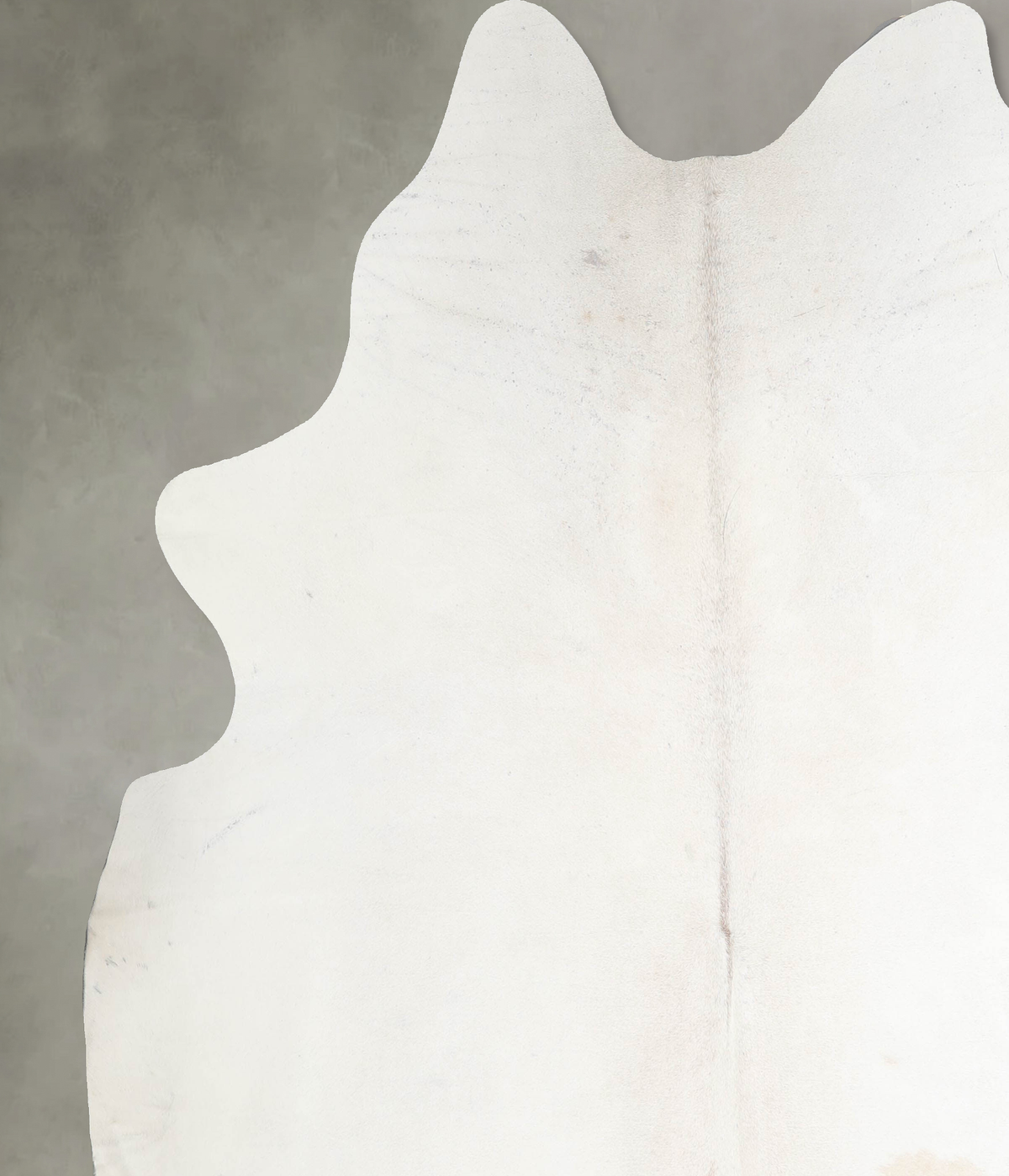 Ivory with Beige XX-Large Brazilian Cowhide Rug 8'1"H x 7'6"W #A54656 by Hudson Hides