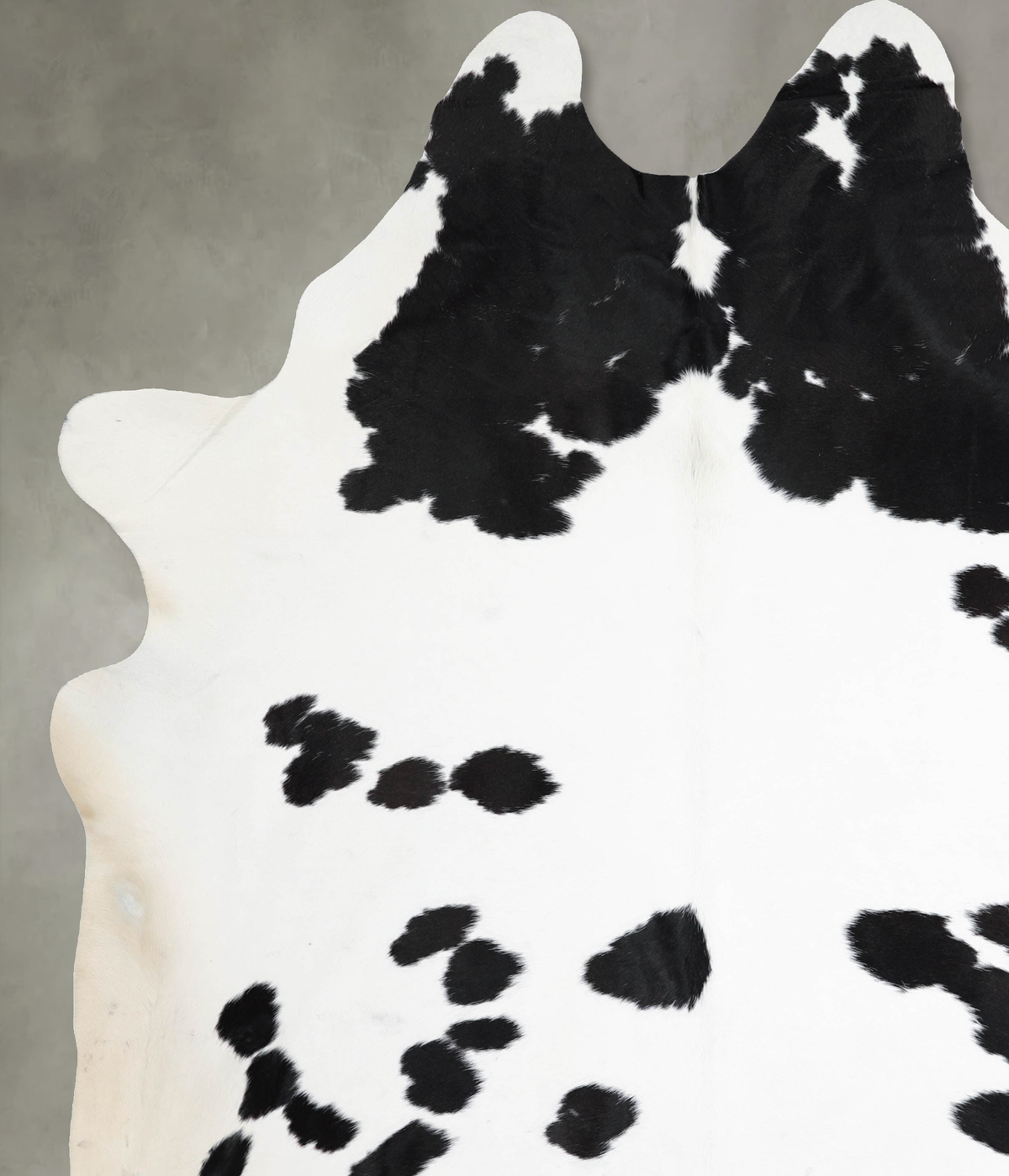 Black and White XX-Large Brazilian Cowhide Rug 9'0"H x 7'5"W #A54658 by Hudson Hides