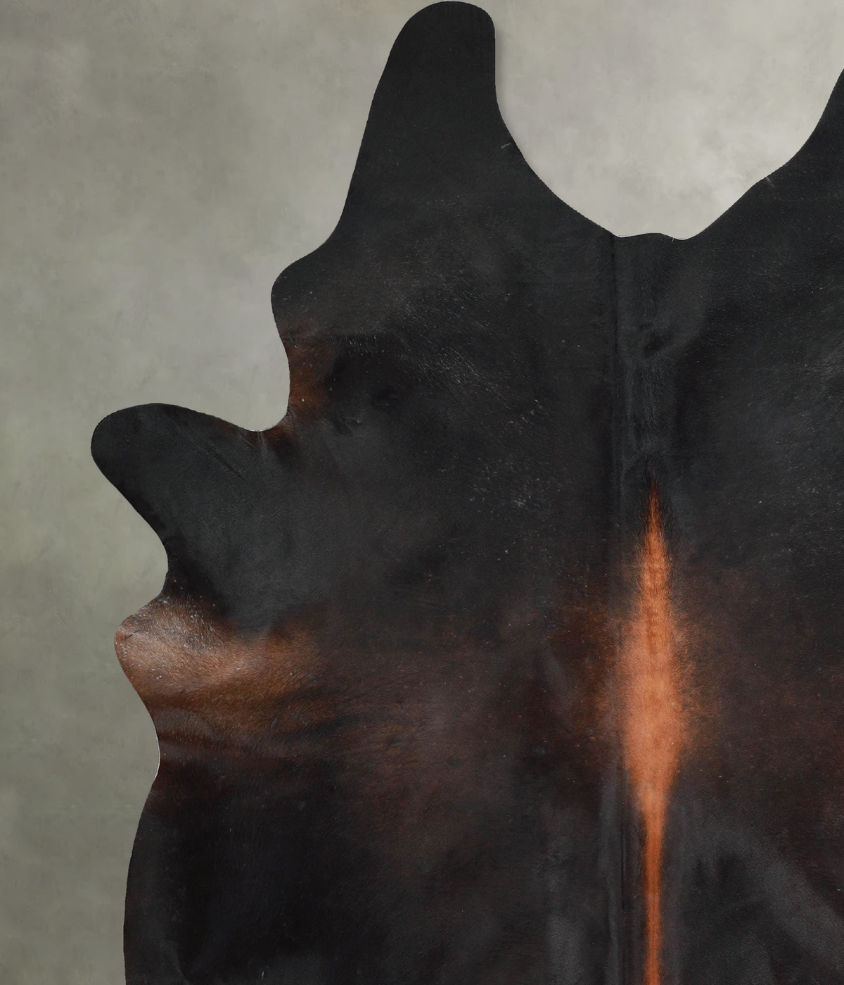 Chocolate XX-Large Brazilian Cowhide Rug 7'11"H x 6'5"W #A54659 by Hudson Hides