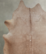 Taupe XX-Large Brazilian Cowhide Rug 8'0"H x 7'4"W #A54660 by Hudson Hides